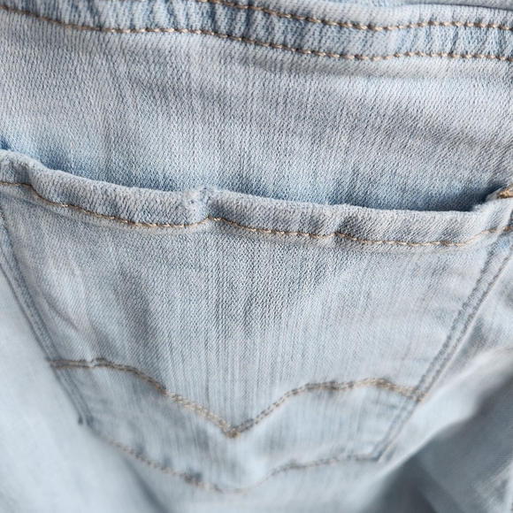 Levi's High Rise Straight Jeans Denim Pants 724 Size 14w - Picture 7 of 15